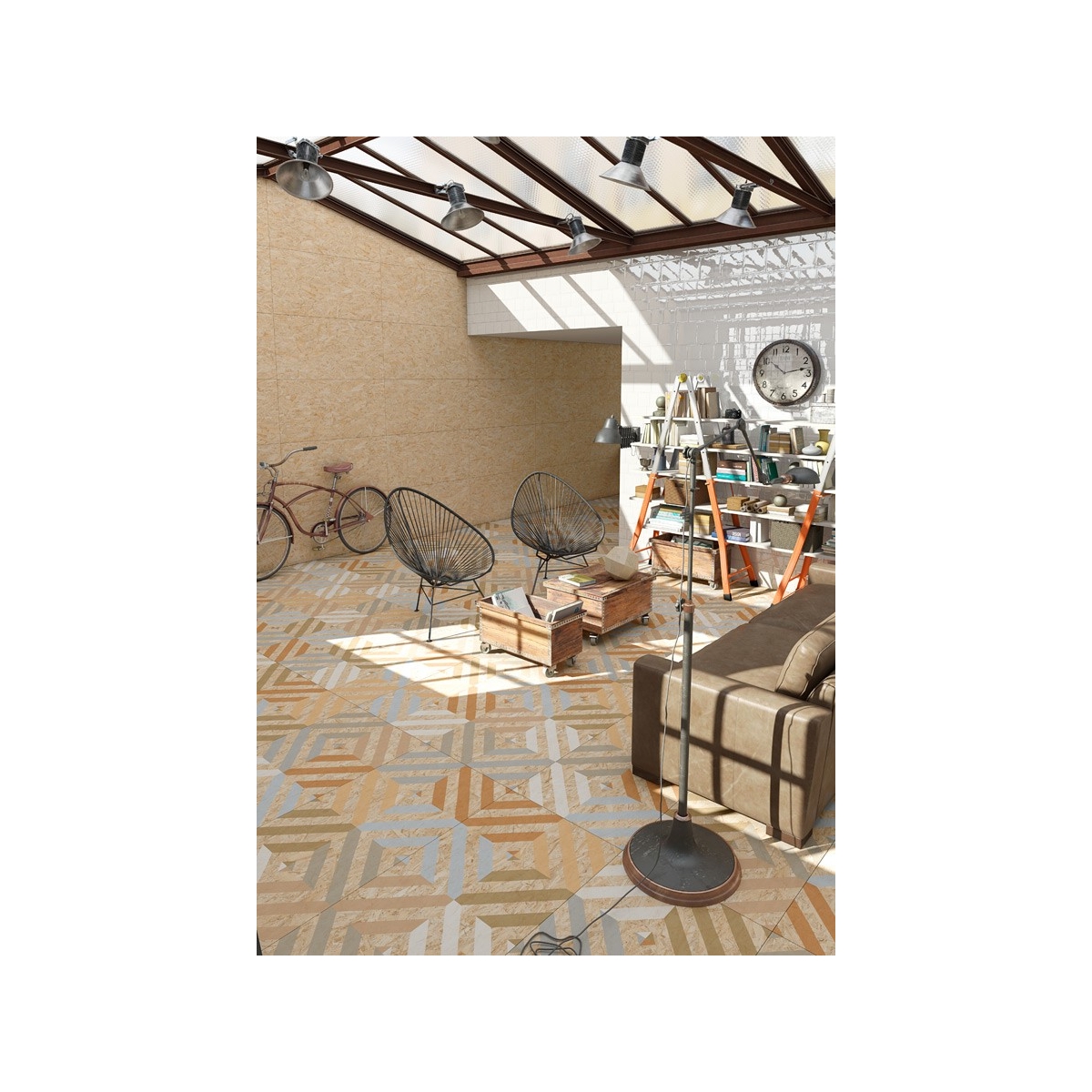 Nenets Natural Green (59,3 x 59,3 cm) - Pavimento em porcelana ao melhor preço Vives