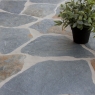 Slate color pavement for outdoors