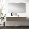 Wall-mounted bathroom furniture with countertop washbasin Model 2 Box