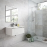 Bathroom furniture with integrated white sink5