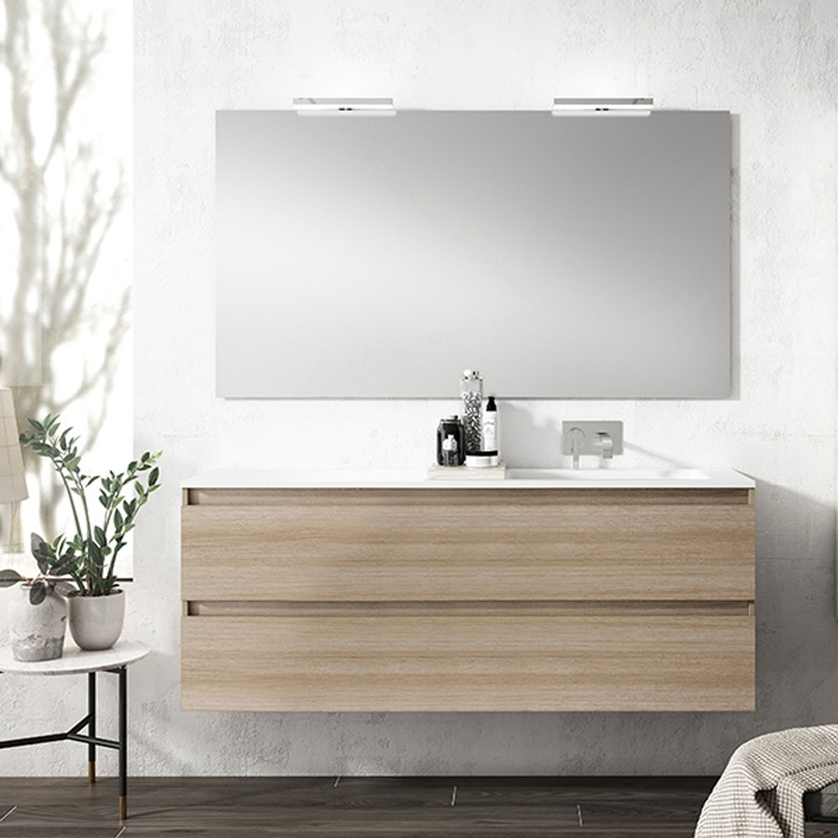 Meubles de salle de bain avec lavabo intégré2