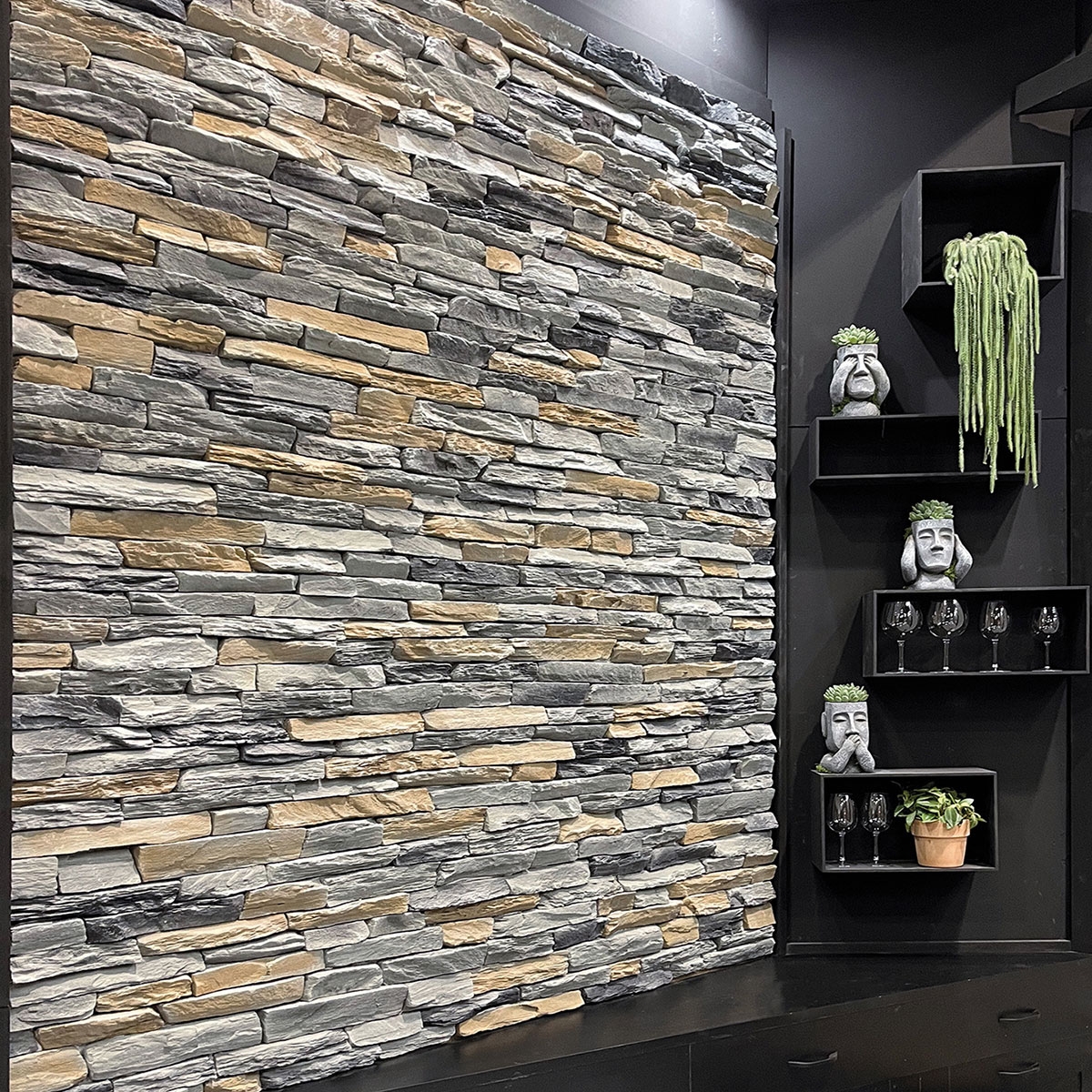 Zurich Ancien revêtement d’ambiance imitation pierre