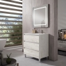 White bathroom furniture 3 drawers