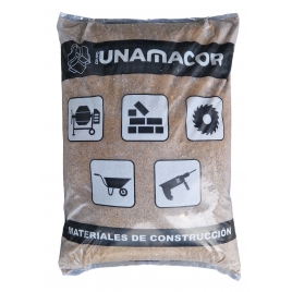 Areia fina amarela para argamassa 25 kg