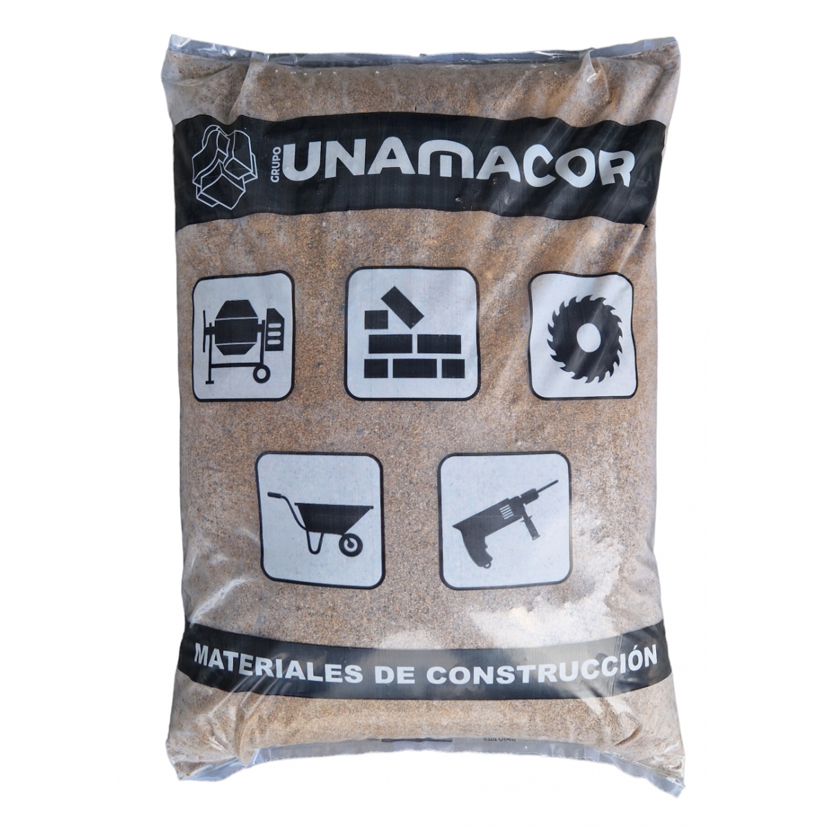 Yellow fine sand for mortar 25 kg