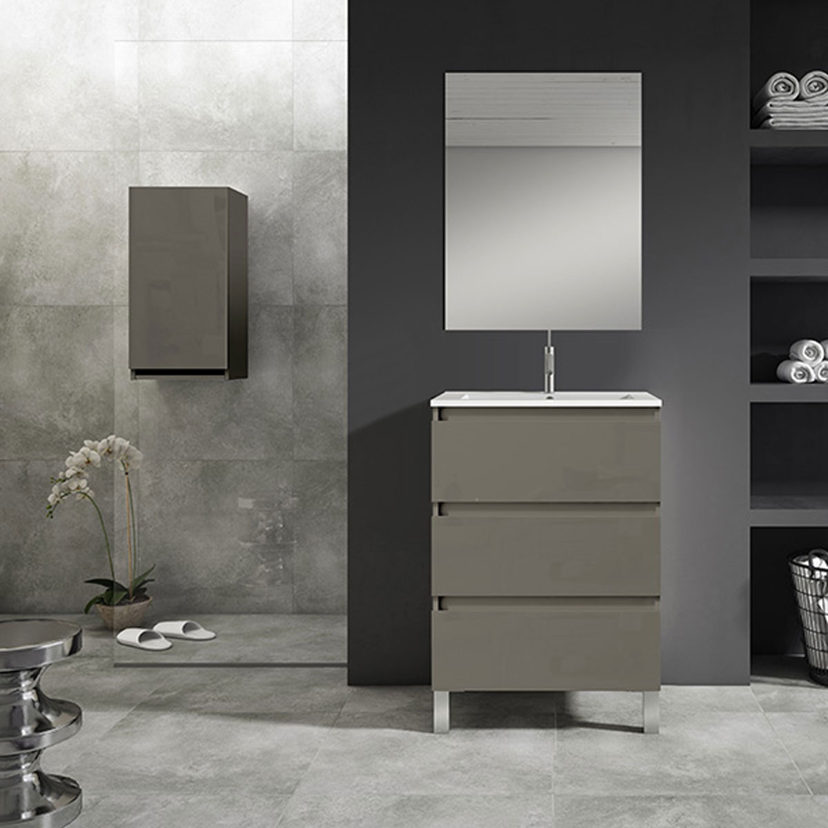 Bathroom wardrobe environment