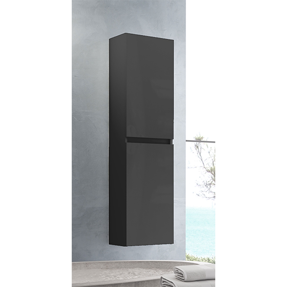 Wandaufgehängter Badezimmerschrank