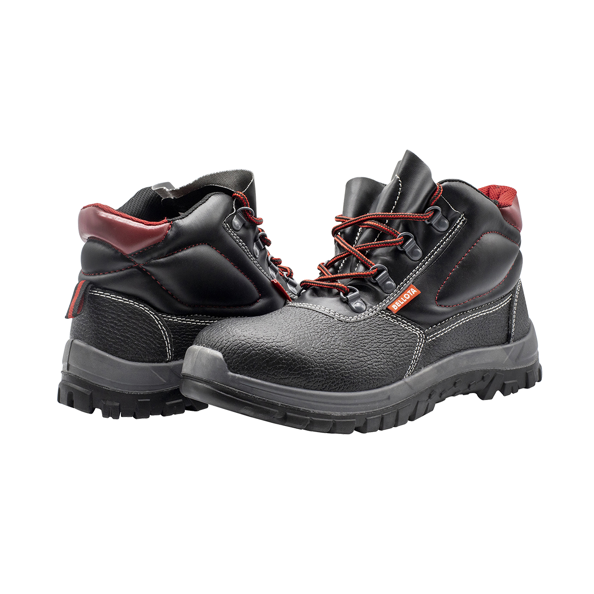 Sicherheitsstiefel Bellota 72300 Schwarz und Rot Leder S3