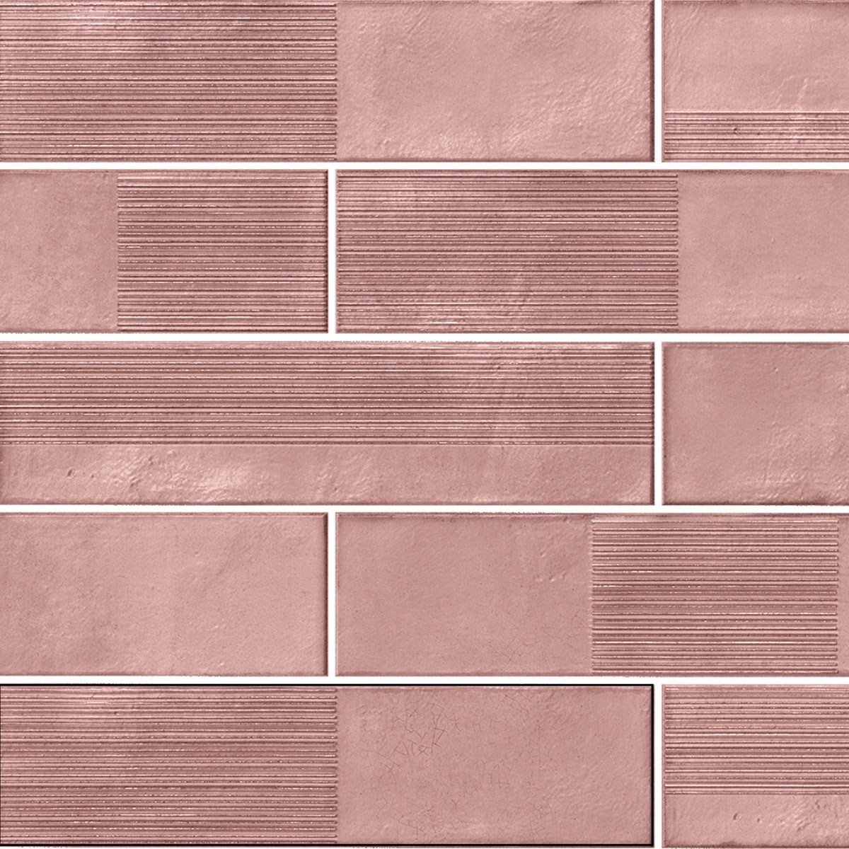 Tuiles roses-Gleam-Rose-57x23-APE