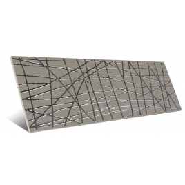 Décor Prodigy Gris ardoise 20x60 cm (Prix unitaire)