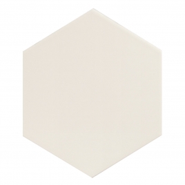 Hexágono branco 17,5x20,2 cm (Caixa de 1 m2)