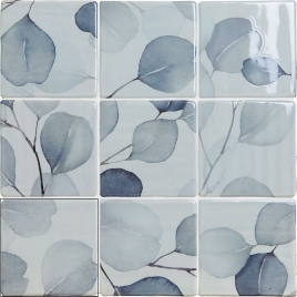 Foto de Mandia Navy Mix 11,8x11,8 cm (Caixa de 0,41 m2)