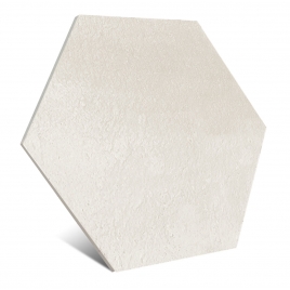 Hexagone Mars Blanc 13,9x16 cm (Boîte de 0,42 m2)