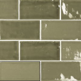 Foto de Momentos Verde Vitoriano Crepitante 6.5x13 cm (Caixa de 0.5m2)