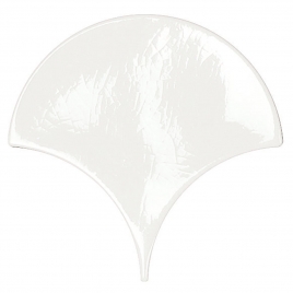 Pluie Blanc Craquelé 12x12,5 cm (Carton de 0.33m2)