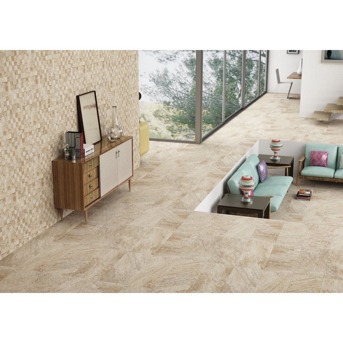 Gaya Fores S.L. Deco Quarzite Branco (m2)