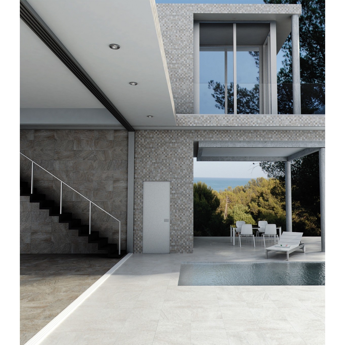 Deco Quarzite White (m2) Quarzite Collection