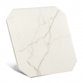 Octagon Verona White 20x20 cm (Schachtel mit 1 m²)