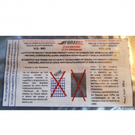 Paredes de fibra de vidro AR V-13 MO 200GR