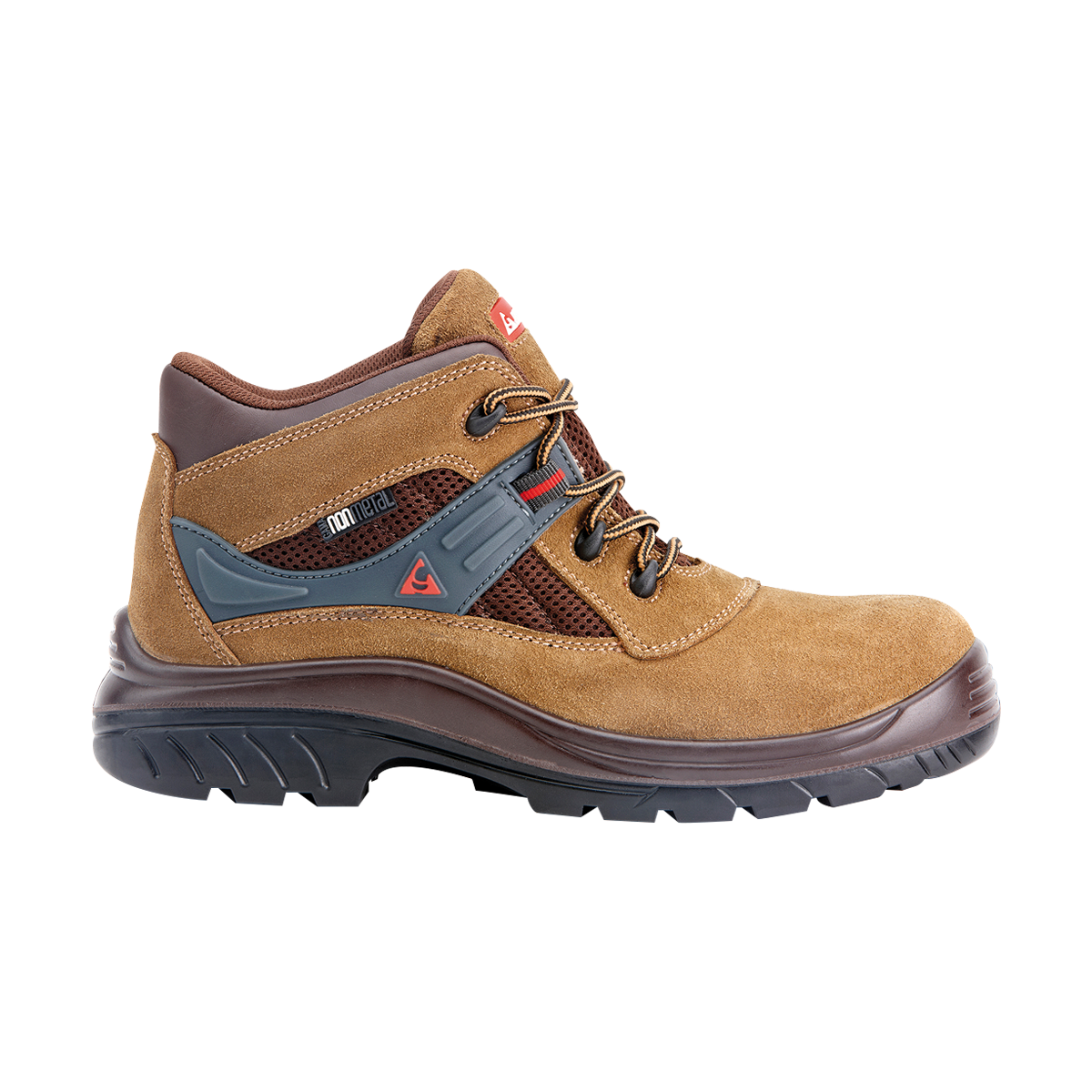 Nonmetal Air S1P Suede Bellota Safety Boot Profile