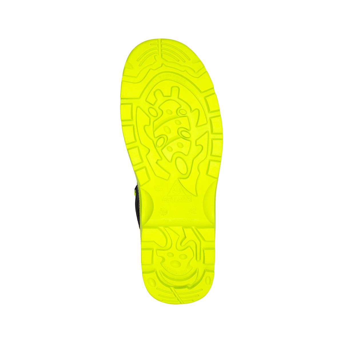 Suelo Botas de Seguridad Bellota COMP+ S1P Serraje Verde