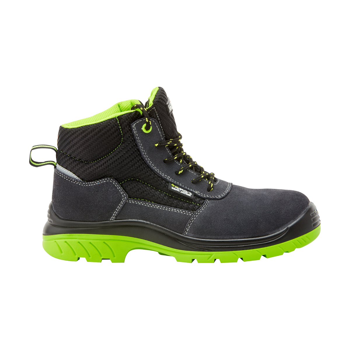 Bota de Seguridad Bellota COMP+ S1P Serraje Verde