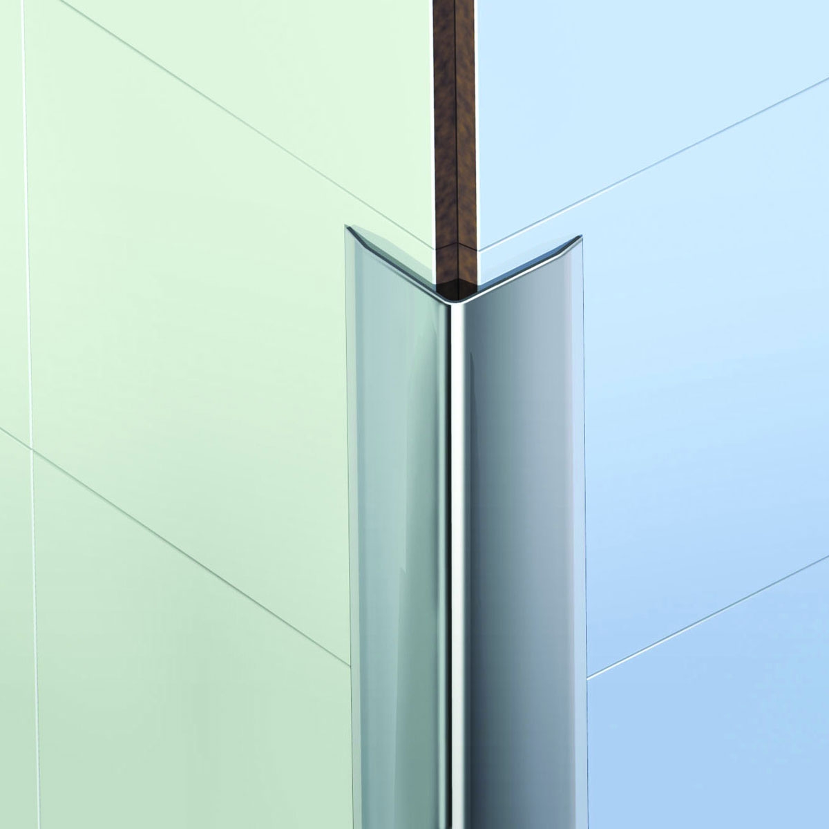 Novoescuadra brushed steel