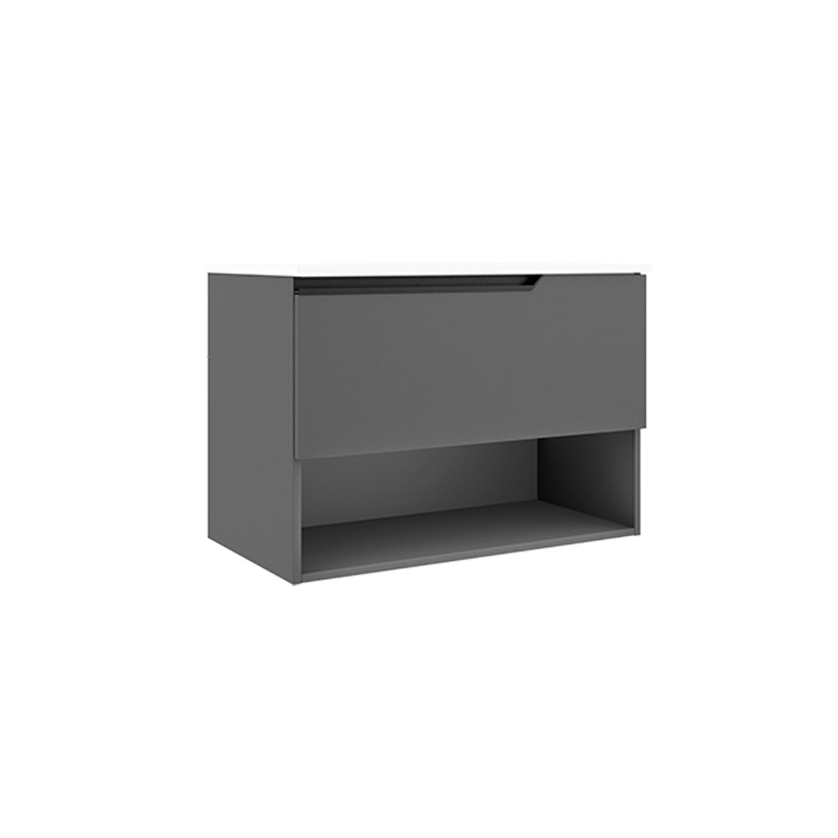 Ash bathroom furniture structure 1c1h