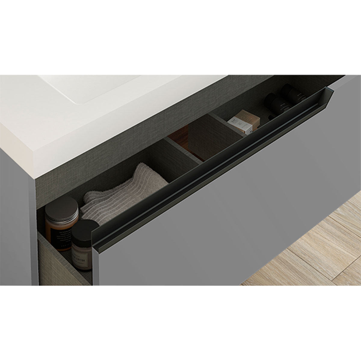 Eleven Griggio 1c bathroom furniture drawer