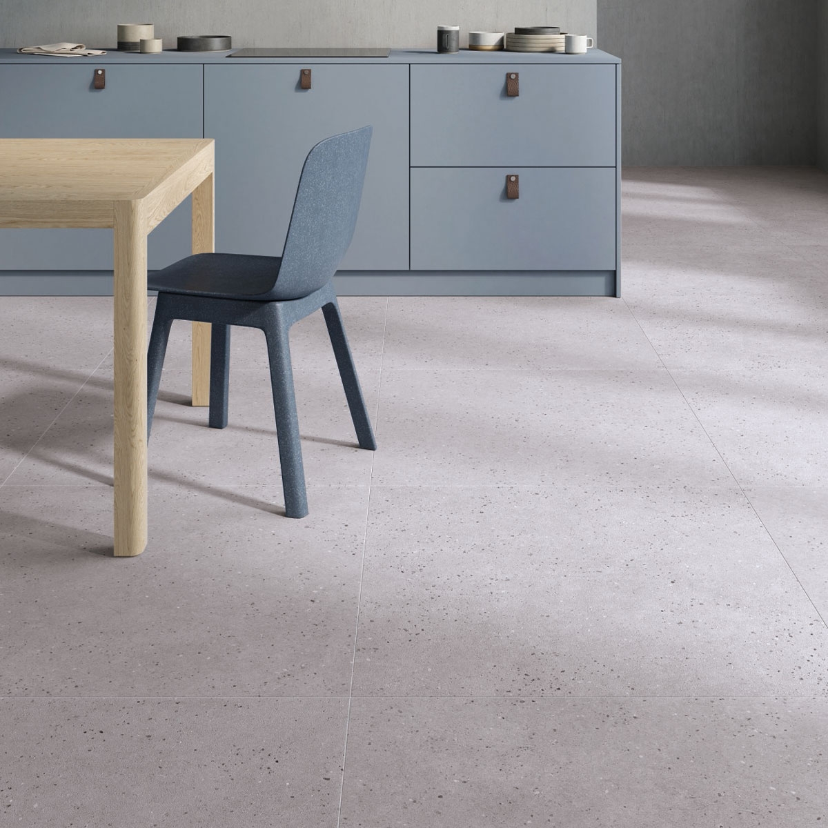 Classrooms with grey pavements