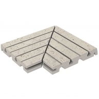 Sibérie Sibérie Grille d’angle 24,5x33 cm