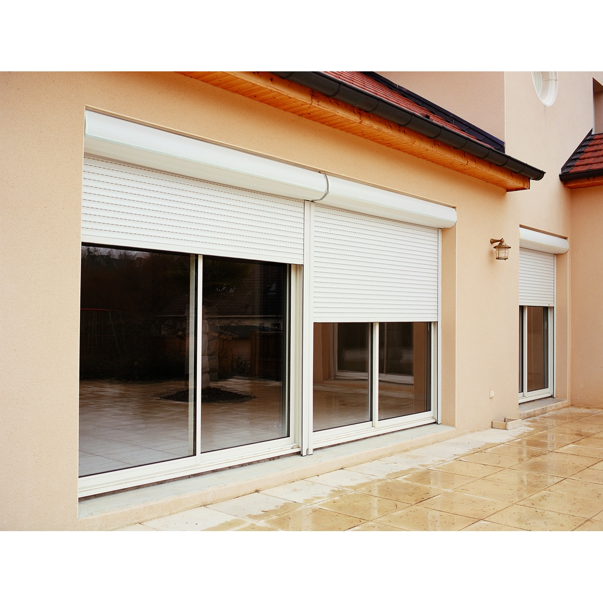 Electric roller shutter without construction work5