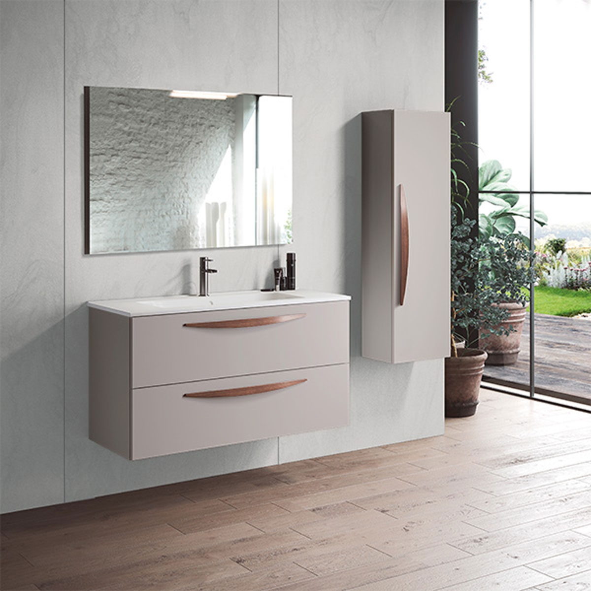 Meubles de salle de bain Arco 2C en coton