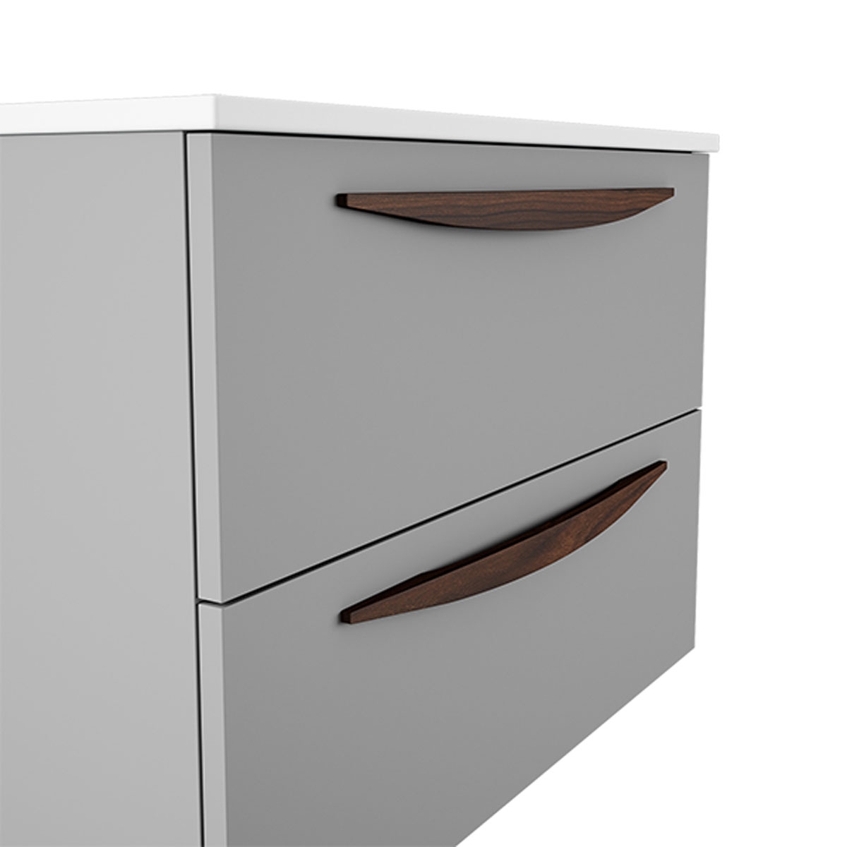 Griggio Arco 2C Hängende Badezimmermöbel