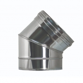 Coude Inox (45º)