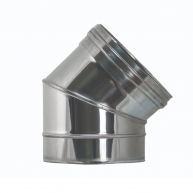 45º stainless elbow
