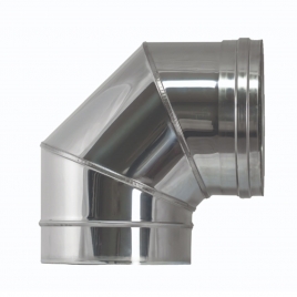 Codo 90º inoxidable