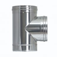 Stainless steel tee with lid