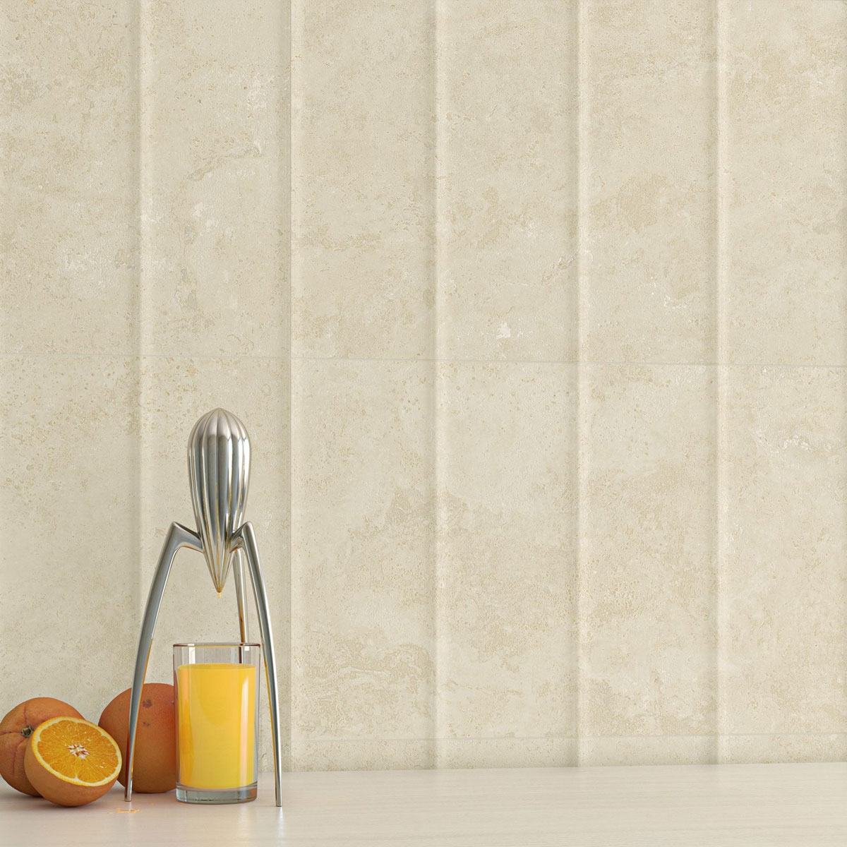 Cocina con Revestimiento City-R Natural 32 x 99 (Caja 1.267 m2)