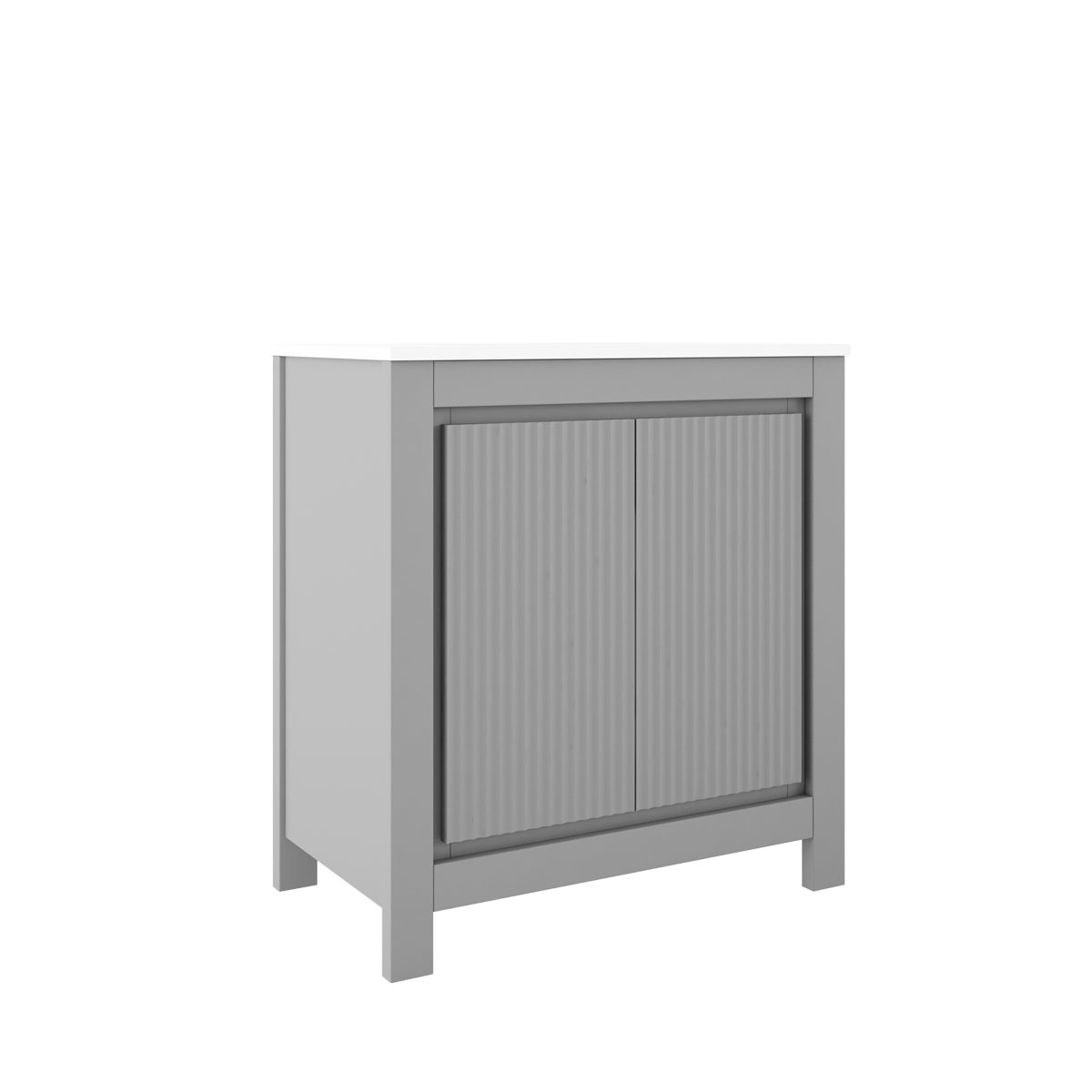 Mobilier de salle de bain 80 cm vega sol 2 portes11