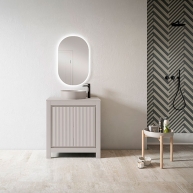 Mueble de baño 80 cm suelo vega 2 puertas