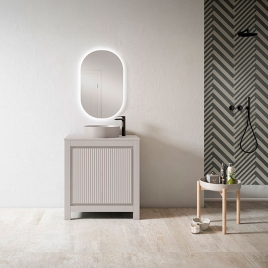 Foto de Mueble de baño de suelo 80 cm con lavabo Modelo Vega