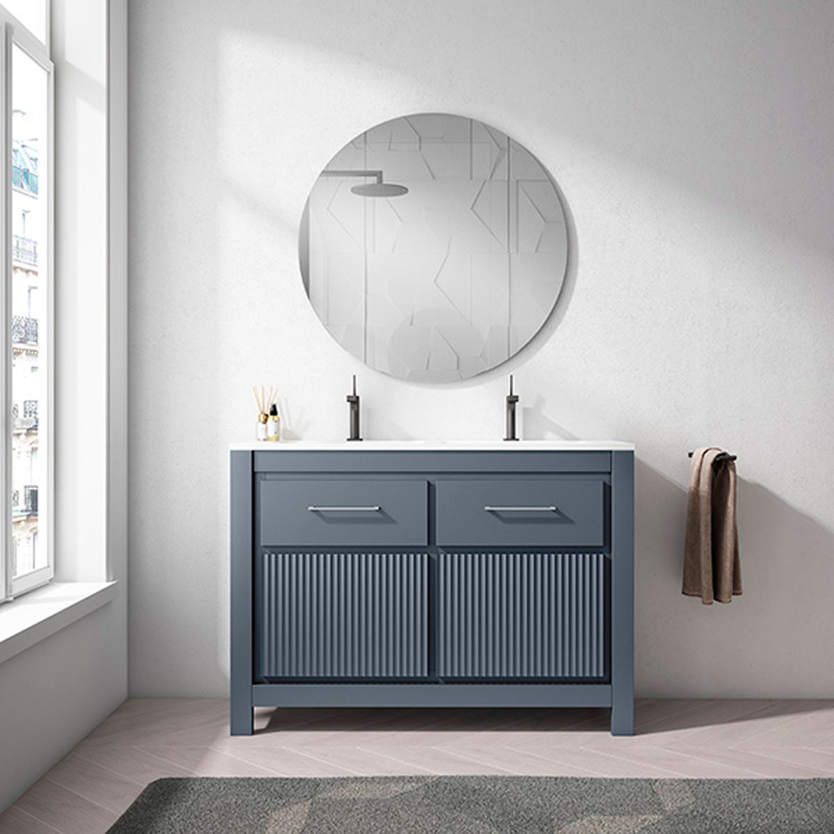 mueble de baño 120 cm 4 cajones1