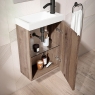 40 cm bathroom furniture with mirror and sink model lagos2
