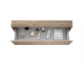 Nomad model bathroom furniture integrated sink 1 drawer2
