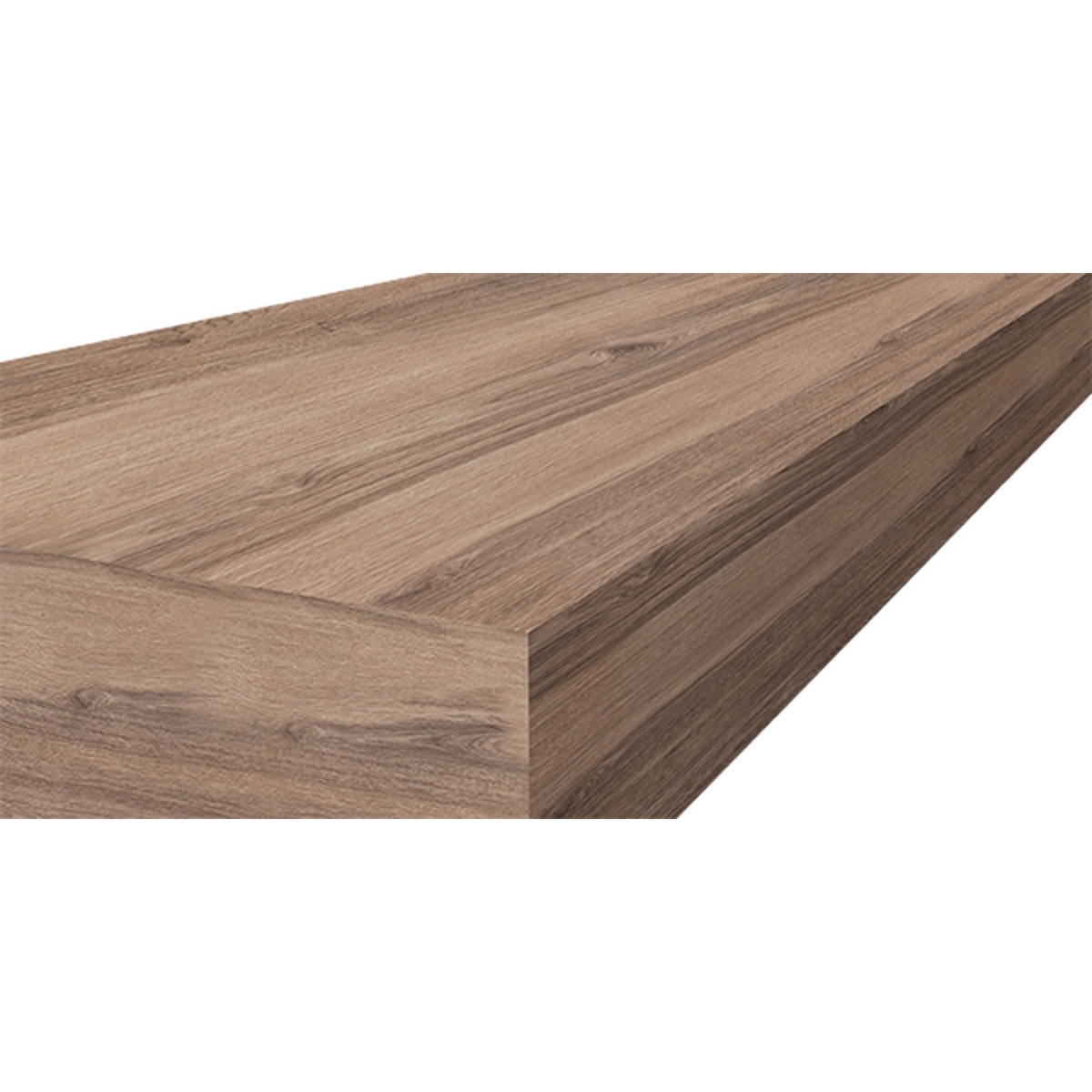 Bathroom furniture with shelf and countertop sink nomad model finished Valenti4