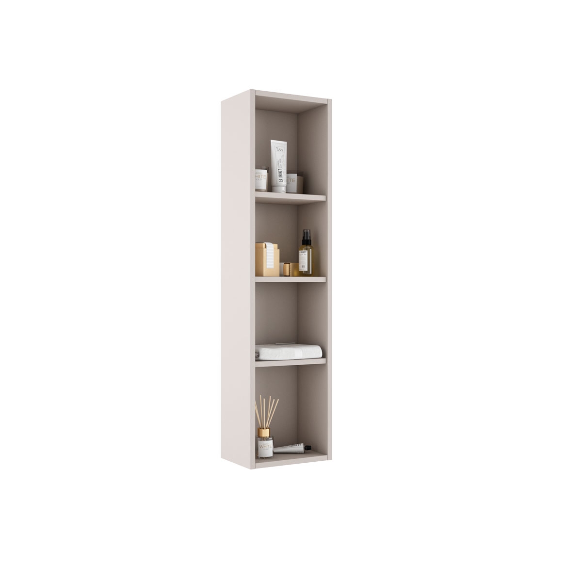 Suspended bathroom shelf Model Nomad81