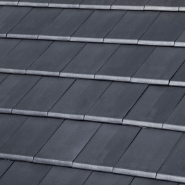 Flat-10 Natural Black Tile 47.5 x 28.5 cm