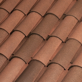 Telha Curva C-50.21 Nature Fosca 50 x 21 cm