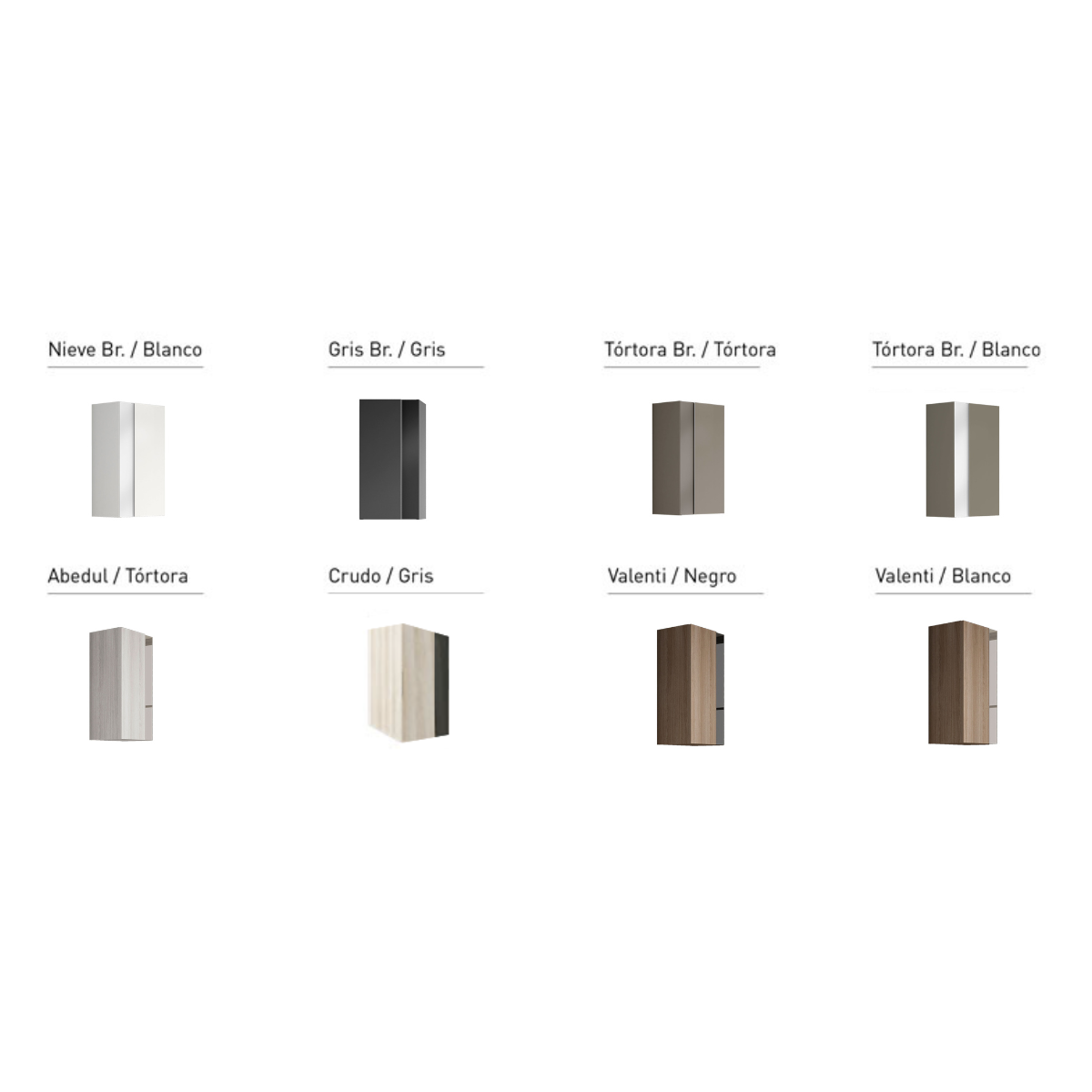 Suspended bathroom auxiliary furniture column 120 cm Model Visionn